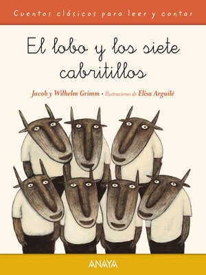 cover image of El lobo y los siete cabritillos